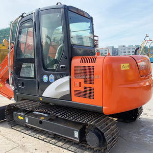 100% original gebrauchter Hitachi Bagger ZX70 Mini Crawler 7ton Ow Kraftstoff verbrauch Ideal für städtische Arbeiten Zero Tail Swing - Product Image 5