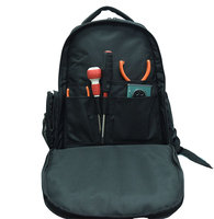 Sac à dos de rangement d'outils, électricien robuste, kits d'outils de grande capacité, sac à dos