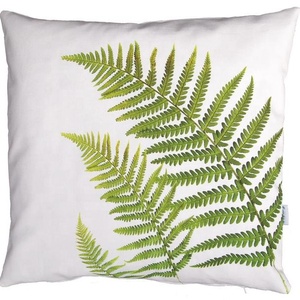 Fern <b>Leaf</b> Printed Square <b>Cushion</b> Cover Nordic Style Home Decor Breathable Digital Printing Design - Product Image 1