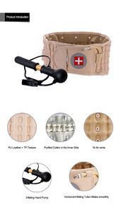 Dispositif de Traction vertébrale gonflable de haute qualité Physio décompression taille soulagement de la douleur ceinture taille masseur - Product Image 3