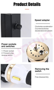 2024 masseur corporel avec tissu profond Micro Vibration Rolling & Rotation Inner Ball Roller Skin Resserrement Caractéristique Mains ciblées - Product Image 4