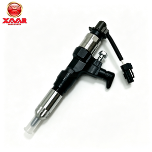 Inyector de Combustible Common Rail Denso <span class=keywords><strong>095000</strong></span>-<span class=keywords><strong>6353</strong></span>, <span class=keywords><strong>095000</strong></span>-6350, <span class=keywords><strong>095000</strong></span>-6352 para Motor Hino J05E, Excavadora Kobelco SK200-8 - Product Image 1