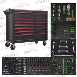 Promotion du Nouvel An CE 2026, armoire en acier laminé <span class=keywords><strong>à</strong></span> froid robuste, 200 pièces, ensemble d'outils <span class=keywords><strong>à</strong></span> main de couleur verte, OEM, sur roulettes, garantie de 3 ans - Product Image 3