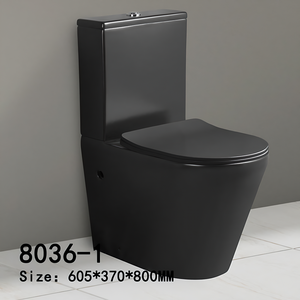 Hiện đại gốm treo tường nhà vệ sinh áp lực cao dual-tuôn ra trọng lực Đỏ bừng ánh sáng ban đêm 3-năm bảo hành hai mảnh cấu trúc - Product Image 3