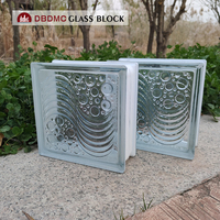 Blocs de verre creux de qualité supérieure, transparents comme du cristal, briques de verre en gros