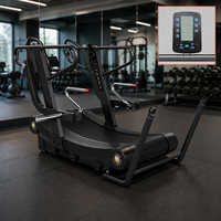 Tapis roulant commercial 4-en-1 HYROX pour entraînement cardio et musculaire, idéal pour studio de fitness et centre de gym HYROX Box
