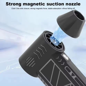 Xách tay có thể sạc lại Fan Blower 130,000 vòng/phút động cơ không chổi than Máy Sấy Điện và khăn lau bụi cho xe pin Powered - Product Image 4