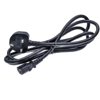Rallonge électrique PDU UPS 3*1.5mm fils 13A 250V UK BS1363 prise vers IEC320 C15 câble d'alimentation bouilloire avec fusible