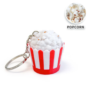 Porte-clés anti-stress en PLA imprimé en 3D 2026, son de clic de clavier KFC - Product Image 5