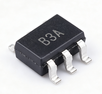 En stock MAX44251AKA T, puce d'amplificateur à faible bruit, largeur de bande de gain 10 MHz, alimentation 2,7 V à 20 V