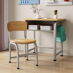 Pupitres y Sillas Escolares para Estudiantes de Primaria y Secundaria, Jardín de Infancia, Centros de Tutoría y Capacitación, Guardería Postescolar Directo de Fábrica - Product Image 1