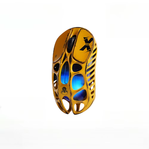 Ratón para Juegos GravaStar Cocoon X PRO Amarillo, Inalámbrico/Con Cable de Tres Modos, Receptor de 8K, Marco Hueco de Aleación de Magnesio de 49g - Product Image 1