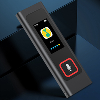 Hbnkh Enregistreur vocal parlant avec fonction Mp3 4gb Enregistreur vocal en alliage de zinc