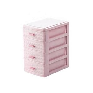 Trieuse d'accessoires de bureau, pour filles, boîte de rangement de cosmétiques et bijoux, 4 couches, commode de Mini tiroirs - Product Image 1
