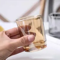 Récipient en verre vide à fond rond de luxe Électrolytique en gros Brillant Pot de bougie Accessoires de parfum