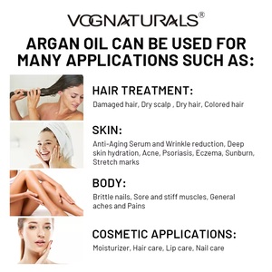 Minyak Rambut Argan Maroko Private Label OEM, Minyak Kacang Macadamia Perawatan Rambut Kering Rusak Multiguna - Product Image 5