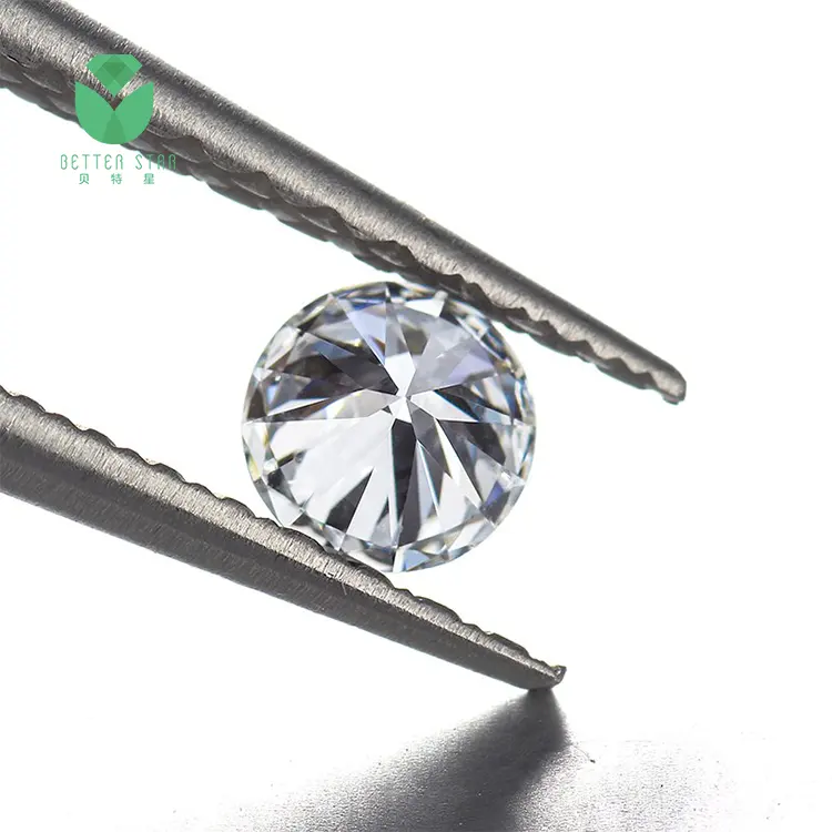 Wholesale Cvd Diamond Loose 0.01-2 Carat Round VVS Real Lab Diamond IGI Hpht Lab Grown Diamond Gia Certified