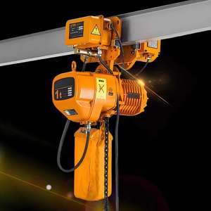 Kerekan rantai listrik 1 Ton 2 Ton 3 Ton 5 Ton kualitas tinggi dengan kait dan troli untuk penggunaan industri - Product Image 5