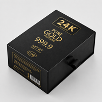 Boîtes de luxe rigides à tiroir pour whisky et vin, personnalisables avec logo, estampage à chaud or et gaufrage, en carton rigide