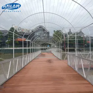 Venda quente Eco Alumínio Doca Do Mar Segurança Ponte Flutuante