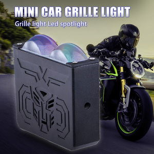 Nuevas Luces LED de 12V con 2 Lentes, Luces de Conducción Diurna, Ventilador, <span class=keywords><strong>IP68</strong></span> Impermeables, Doble Color 3000K 6000K, Luces LED Delanteras para Parrilla de Coche - Product Image 3
