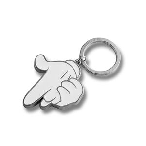 Porte-clés publicitaire en métal émaillé pour designers, personnalisable par sublimation, à prix abordable - Product Image 2