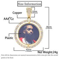 Collier avec pendentif photo personnalisé, médaillon commémoratif avec image, chaîne en corde, fabricant de bijoux OEM ODM