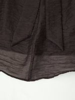 Chemisier chic et décontracté pour femme, nouvelle collection 2026, avec nœud décoratif floral, style rétro, à manches longues.