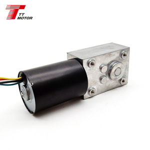 ผู้ผลิตจัดหามอเตอร์เกียร์ไร้แปรงถ่าน 12V DC, มอเตอร์เกียร์ไร้แปรงถ่านแบบเกียร์หนอนแรงดันต่ำ DC - Product Image 2