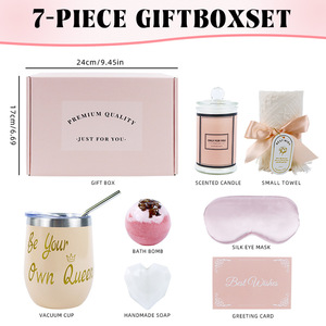 <span class=keywords><strong>Coffret</strong></span> cadeau de spa moderne au parfum de vanille | <span class=keywords><strong>Coffret</strong></span> cadeau de bombe de bain, bougie parfumée et gel pour le <span class=keywords><strong>corps</strong></span> | Cadeau de soins personnels relaxants pour <span class=keywords><strong>femme</strong></span> et maman - Product Image 2