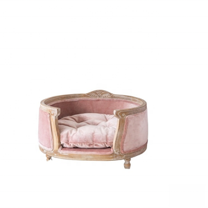 Cama ortopédica para gatos pequeña de madera maciza, cueva en Rosa suave, lavable con patrón de animales, características extraíbles para perros y gatos pequeños - Product Image 4