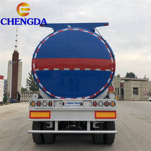 Venta de Fábrica: Semirremolque Cisterna de Combustible de 3 Ejes, 40000, 42000, 45000, 50000, 60000 Litros, para Diésel, <span class=keywords><strong>Gasolina</strong></span>, Petróleo y Aceite de <span class=keywords><strong>Palma</strong></span> - Product Image 4