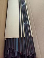 Perfil de sellado de esquina de PVC autoadhesivo ignífugo y aislante de humo, burletes triangulares para puertas, perfil de coextrusión blando y rígido