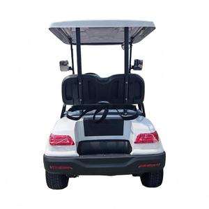 HKBG 2 Seater Electric Golf Cart <b>72V</b> <b>Battery</b> Powered Golf Buggy with Roof & LED Headlights for Golf Course - Product Image 5