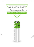 Pabrik Smartoools Grosir Baterai Isi Ulang Murah Tipe AA AAA Type-C 2600mAh 750mAh 1.5V Solid State Dapat Digunakan Kembali Garansi 2 Tahun