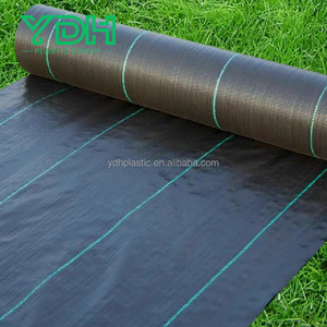 Bền <span class=keywords><strong>PP</strong></span> nhựa cảnh quan vải dệt ngoài trời làm vườn che phủ mặt đất <span class=keywords><strong>Weed</strong></span> khối kiểm soát và rào cản mat - Product Image 1