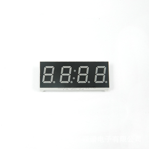 أنبوب رقمي رباعي الأرقام مقاس 0.56 بوصة بإضاءة زرقاء عالية السطوع للساعات من إنتاج الشركة المصنعة - Product Image 1