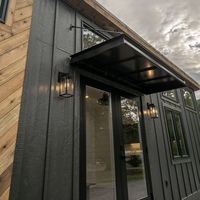 Maison conteneur préfabriquée, maison mobile 20 pieds, caravanes de voyage CE pour le glamping, les attractions touristiques et l'hébergement haut de gamme