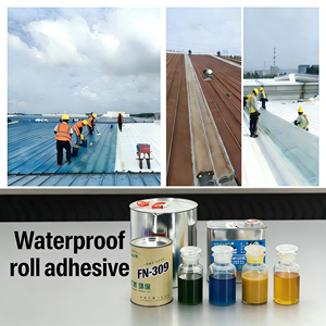 Scellant de construction écologique à base d'eau, forte adhérence, revêtement imperméable pour structure en béton - Product Image 1