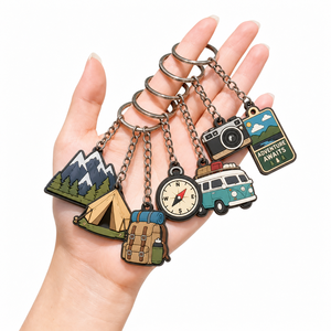 Etiquetas de PVC personalizadas para llaves de servicio de paseo de perros, etiquetas para <span class=keywords><strong>cuidadores</strong></span> de <span class=keywords><strong>mascotas</strong></span>, regalos de bienvenida para clientes, pedidos al por mayor - Product Image 2