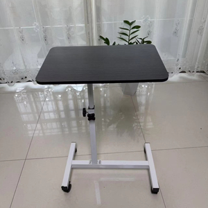 シンプルな昇降式は、回転式テーブルトップと車輪を備えたラップトップデスクよりも移動が容易です - Product Image 1