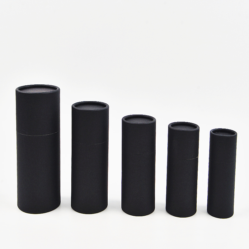 Custom Eco-Friendly Recyclable Paper Packaging Tube for Cosmetics and Essential Oils