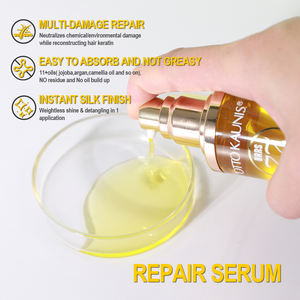 Siero Per Capelli 2-in-1 Biologico All'Olio di Oliva e Argan 100ml, Siero all'Olio di Ricino Effetto Lucido e Setoso Anti-Crespo, Etichetta Privata Personalizzata - Product Image 6