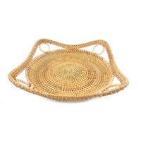 Rotin en bois Légumes Bambou Tissage Panier De Fruits