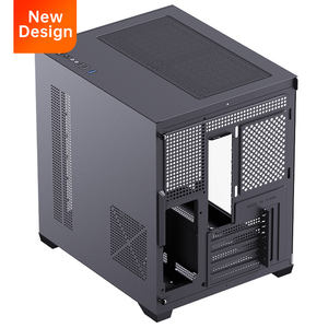 Boîtier PC <span class=keywords><strong>de</strong></span> jeu SNOWMAN CS049 blanc M-ATX Mid-Tower avec panneau avant/latéral en verre trempé, gestion des câbles, support <span class=keywords><strong>de</strong></span> <span class=keywords><strong>radiateur</strong></span> <span class=keywords><strong>de</strong></span> 240 mm - Product Image 2