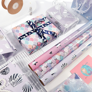 2025 Disposable Coated Silicone Metallic <b>Paper</b> Wrapping <b>Paper</b> 43*300 cm Birthday Gift <b>Wrap</b> Foil <b>Paper</b> for Packaging 3 <b>Roll</b> a Set - Product Image 3