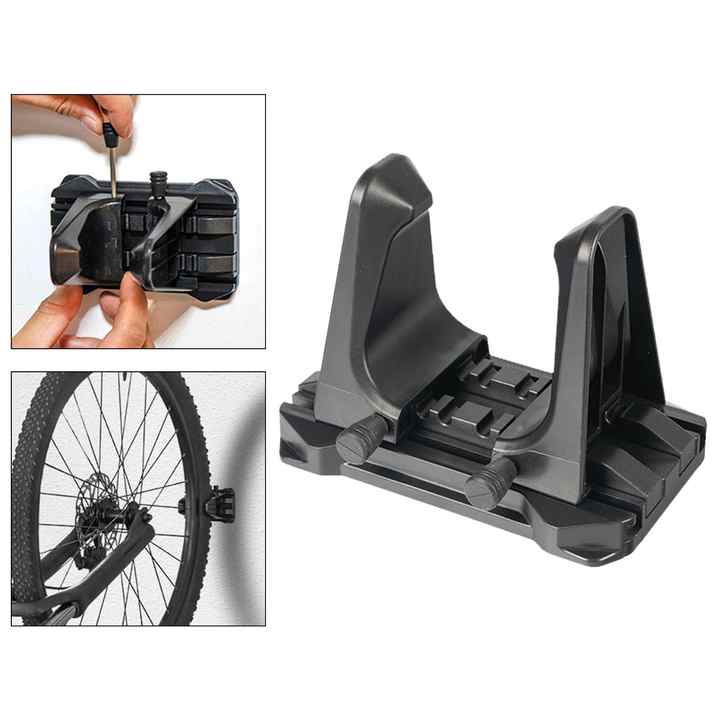 Bike Rack for Indoor Shed Garage Wall Mount Bicycle Parking System with Stainless Steel Alloy Aluminium Bike Hook Bike Hanger