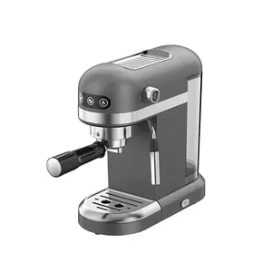 Mesin pembuat Espresso, mesin kopi Italia tampilan Icd sentuh untuk mesin kopi