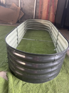 Bac à plantes surélevé, grand bac à plantes en métal surélevé pour la plantation de légumes et de fleurs en extérieur - Product Image 4