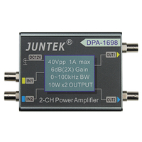 JUNTEK DPA-1698 DDS Function Signal Generator Dual Channel Digital Control Signal 2-CH DC Power Amplifier Higher
